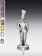 Metallfigur Koch