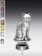 Metallfigur Katze