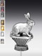 Metallfigur Hase