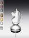 Metallfigur Schach