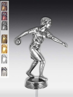 Metallfigur Keglerin