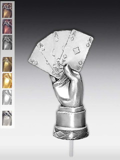 Metallfigur Skathand