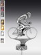 Metallfigur Radfahrer