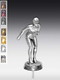 Metallfigur Schwimmer