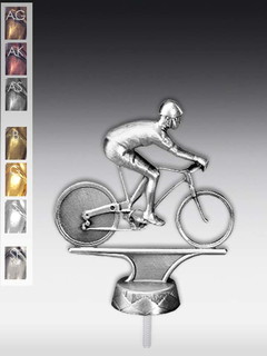 Metallfigur Rennradfahrer