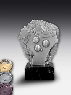Metalltrophäe Petanque