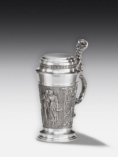 Pewter Liquor stein