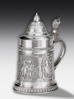 Nbg. Knights beer stein