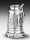 Pewter Beer stein Defregger 1,0l