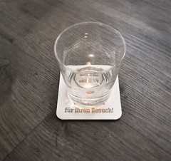 Bierdeckel mit LED Weiß