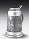 Pewter Beer stein Hunting FD