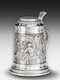 Pewter Beer stein Defregger 0,5l