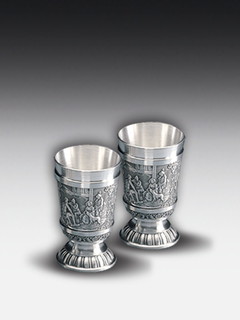 Pewter Shot cup Defregger