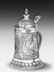 Pewter Beer stein Royal Hunt 0.5 l