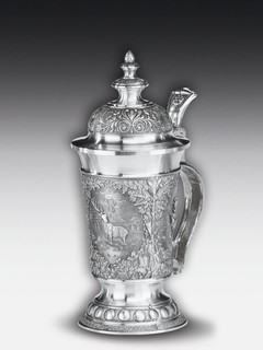 Pewter Beer stein Royal Hunt