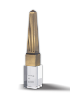 Award Obelisk - Gold