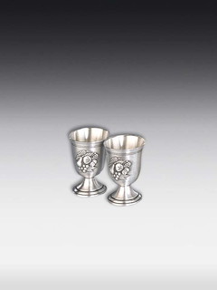 Tinnen mini glas stal