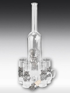 Schnapps set schnapps (obstler) 6 stuks