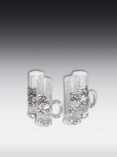Glass mini mug schnapps (obstler)