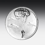 Metallemblem Fallschirm