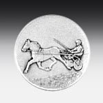 Metallemblem Trabrennfahren
