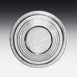 Metallemblem Tontaube